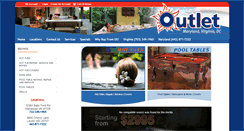 Desktop Screenshot of hottubsandpooltablesoutlet.com